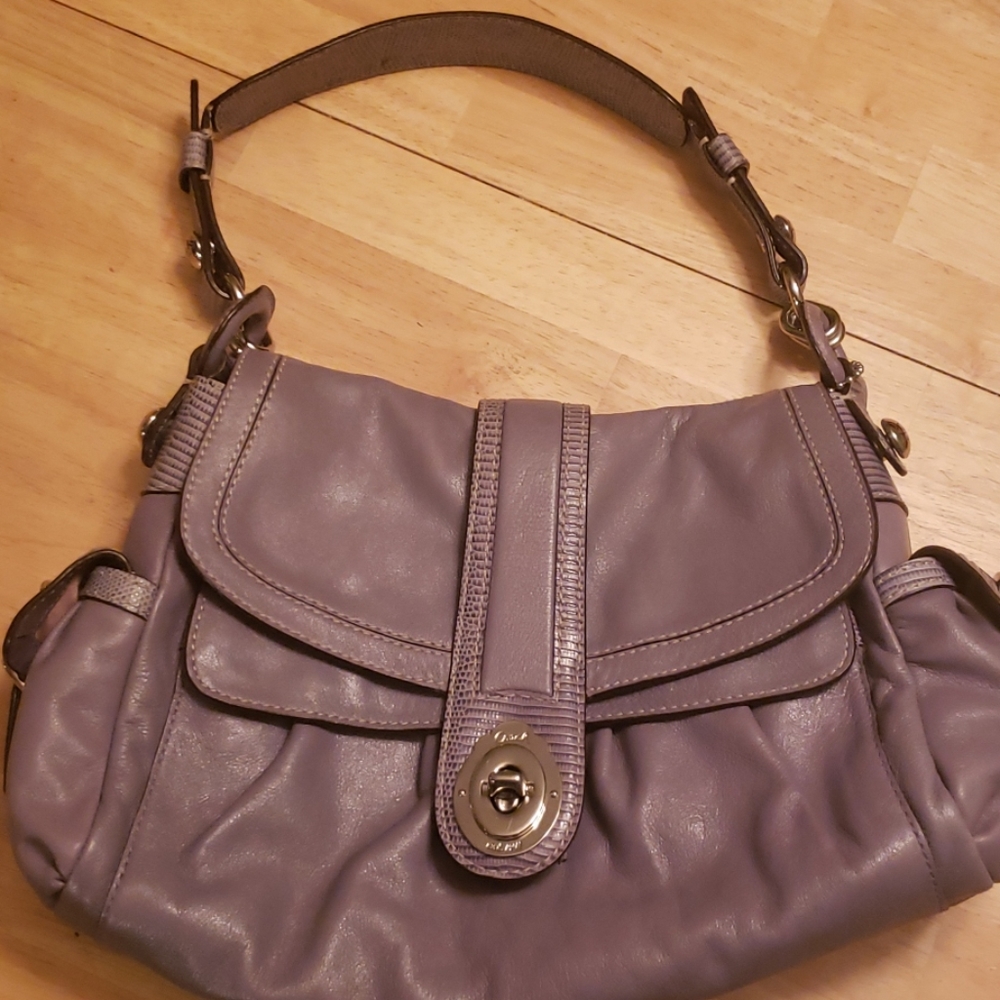 Coach lavender purse